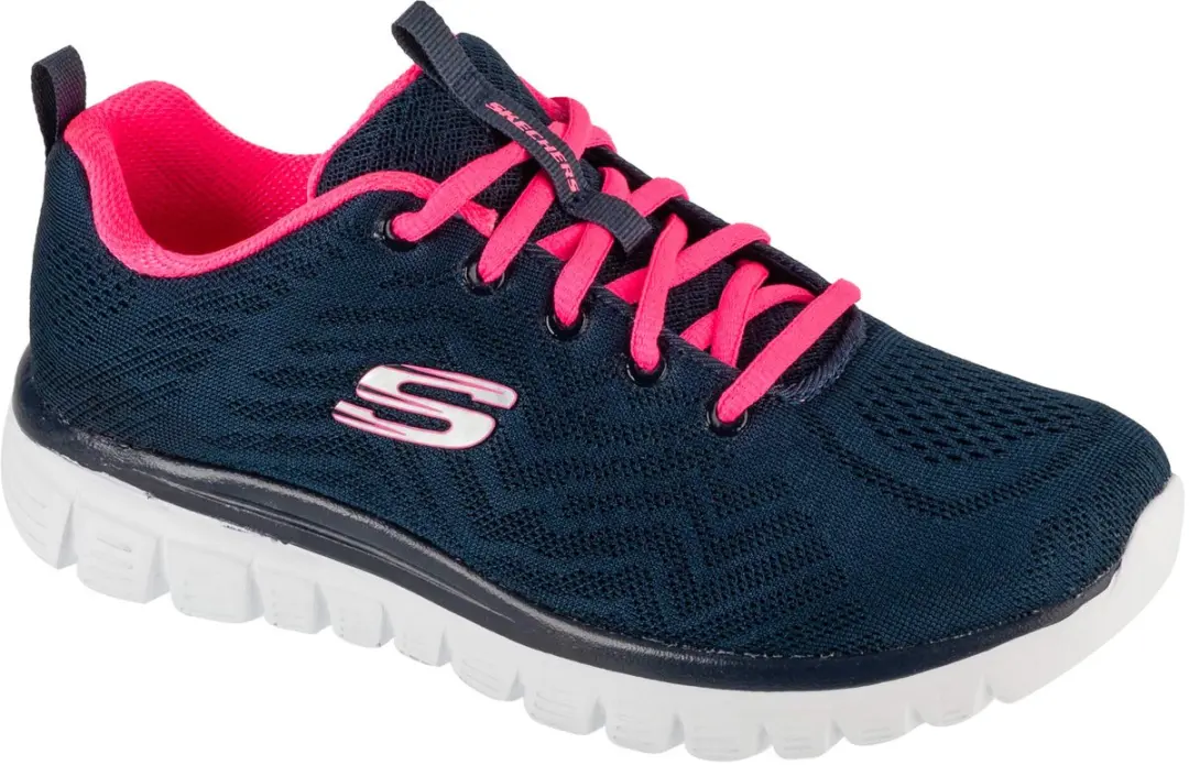 Skechers Sport GRACEFUL GET CONNECTED WIDE FIT Sneakers Dames 12615 Blauw