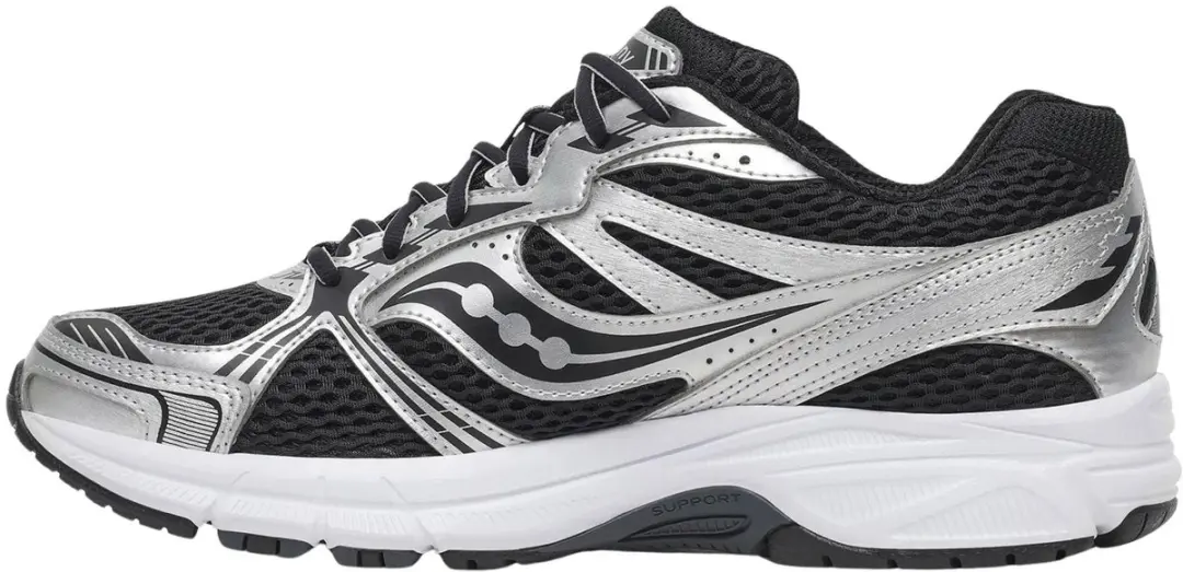Saucony Grid Legacy Sneakers Dames 44.5 - Zilver/Zwart - afbeelding 6 van 6