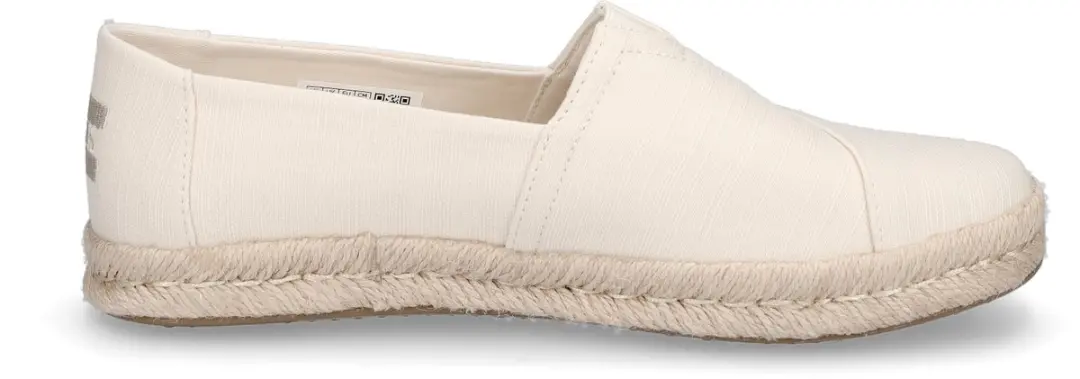 TOMS Alpargata Rope 2.0 Slubby Dames Espadrilles - Beige - afbeelding 2 van 6