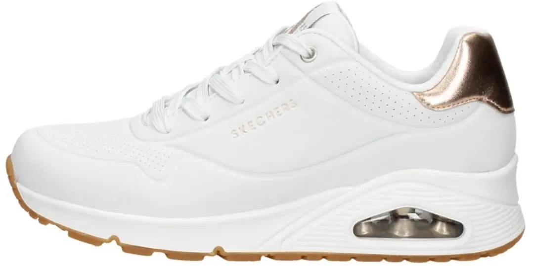 Skechers Uno Golden Air Dames Sneakers - Wit