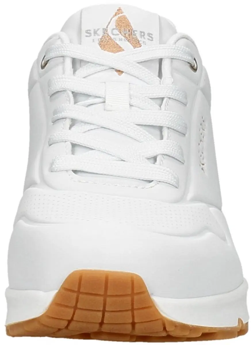 Skechers Uno Golden Air Dames Sneakers - Wit