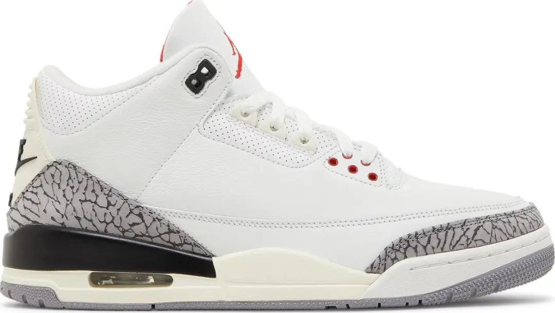 Jordan 3 Retro 'White Cement Reimagined' maat 41