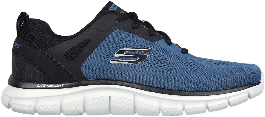 Skechers Sport Heren TRACK BROADER Sneakers Heren 232698 BLBK