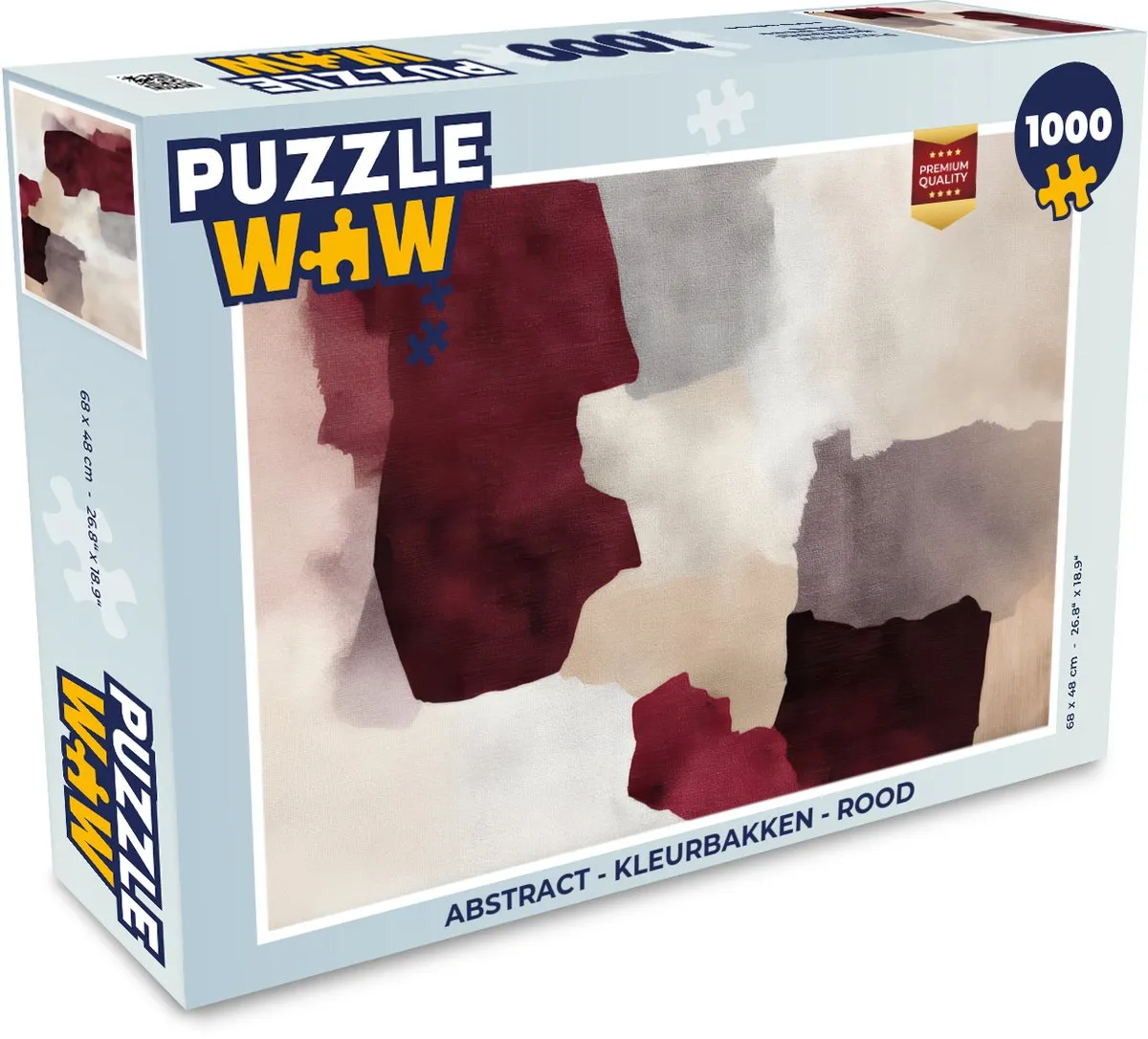 PuzzleWow Abstract Legpuzzel 1000 Stuks