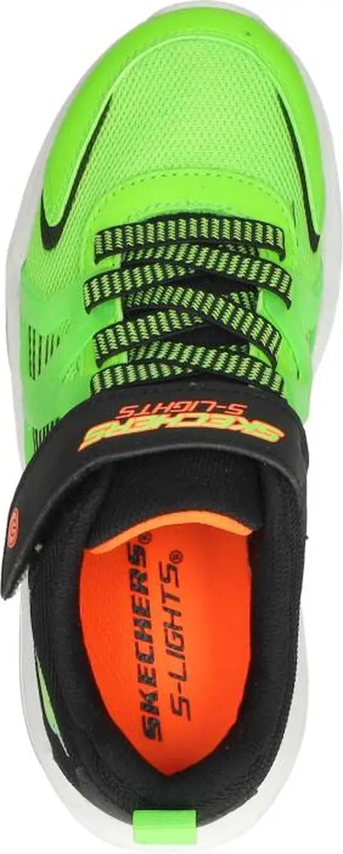 Skechers Prismatrons Jongens Sneakers - Lime/Zwart - afbeelding 5 van 6