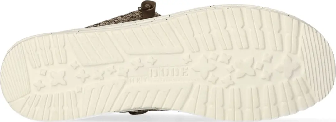 HEYDUDE Wally Sox Canvas - Bruin - afbeelding 6 van 6