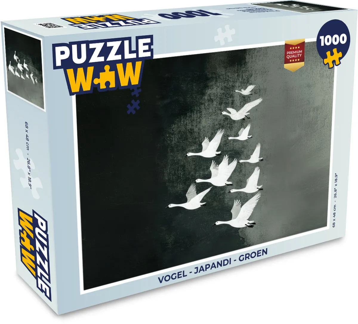 PuzzleWow Japandi Legpuzzel 1000 Stuks