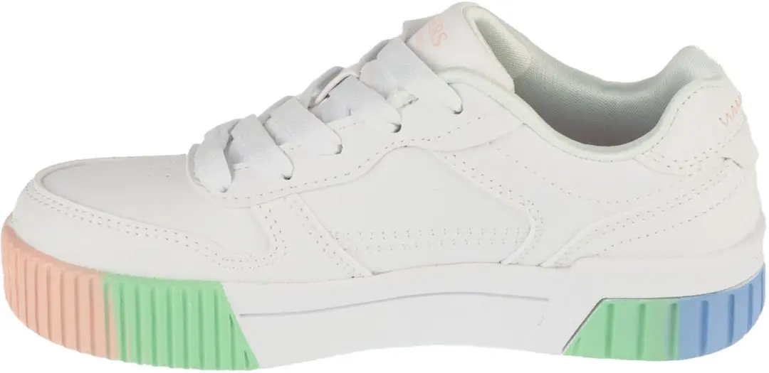 Skechers Jade Meisjes Sneakers 310890L-WMLT - Wit - afbeelding 2 van 6