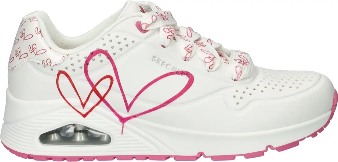 Skechers Uno Twin Hearts dames sneaker