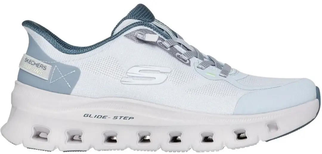 Skechers Instapper Glide-Step Pro 150428 Pantoffels - Blauw Multi - afbeelding 6 van 6