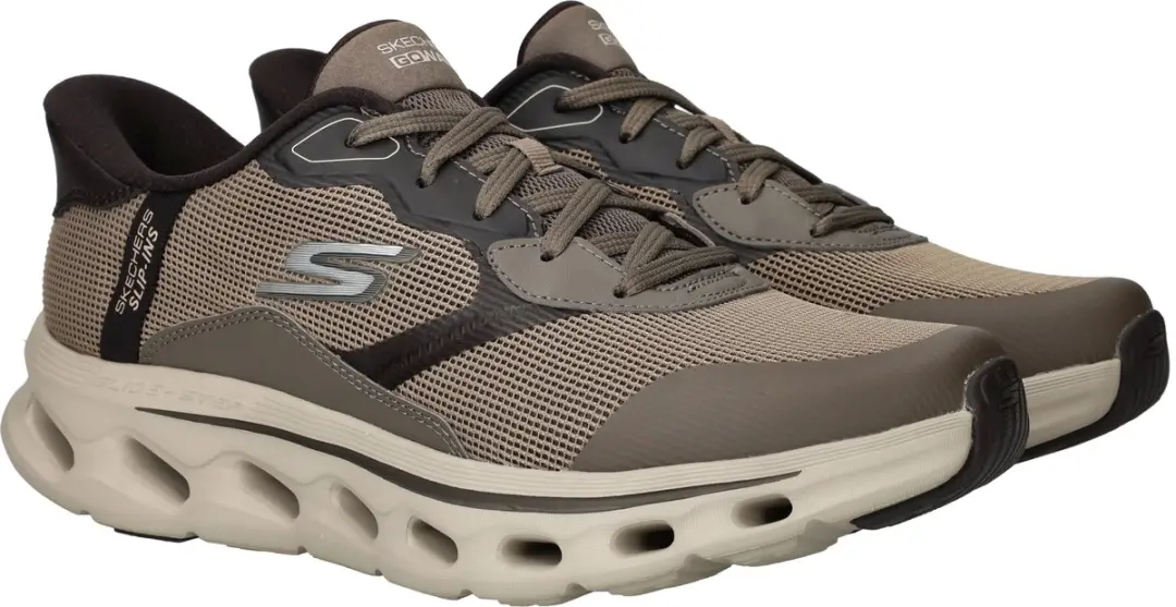 Skechers Go Walk Glide-Step 2.0 Heren Instappers 328202 - Bruin