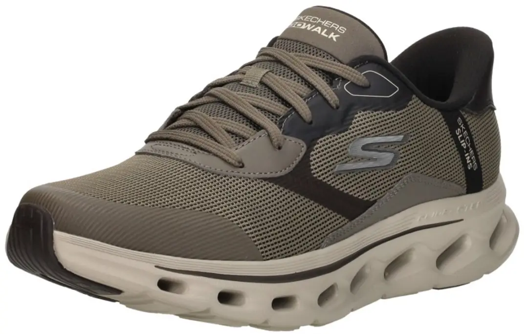 Skechers Go Walk Glide-Step 2.0 Heren Instappers 328202 - Bruin