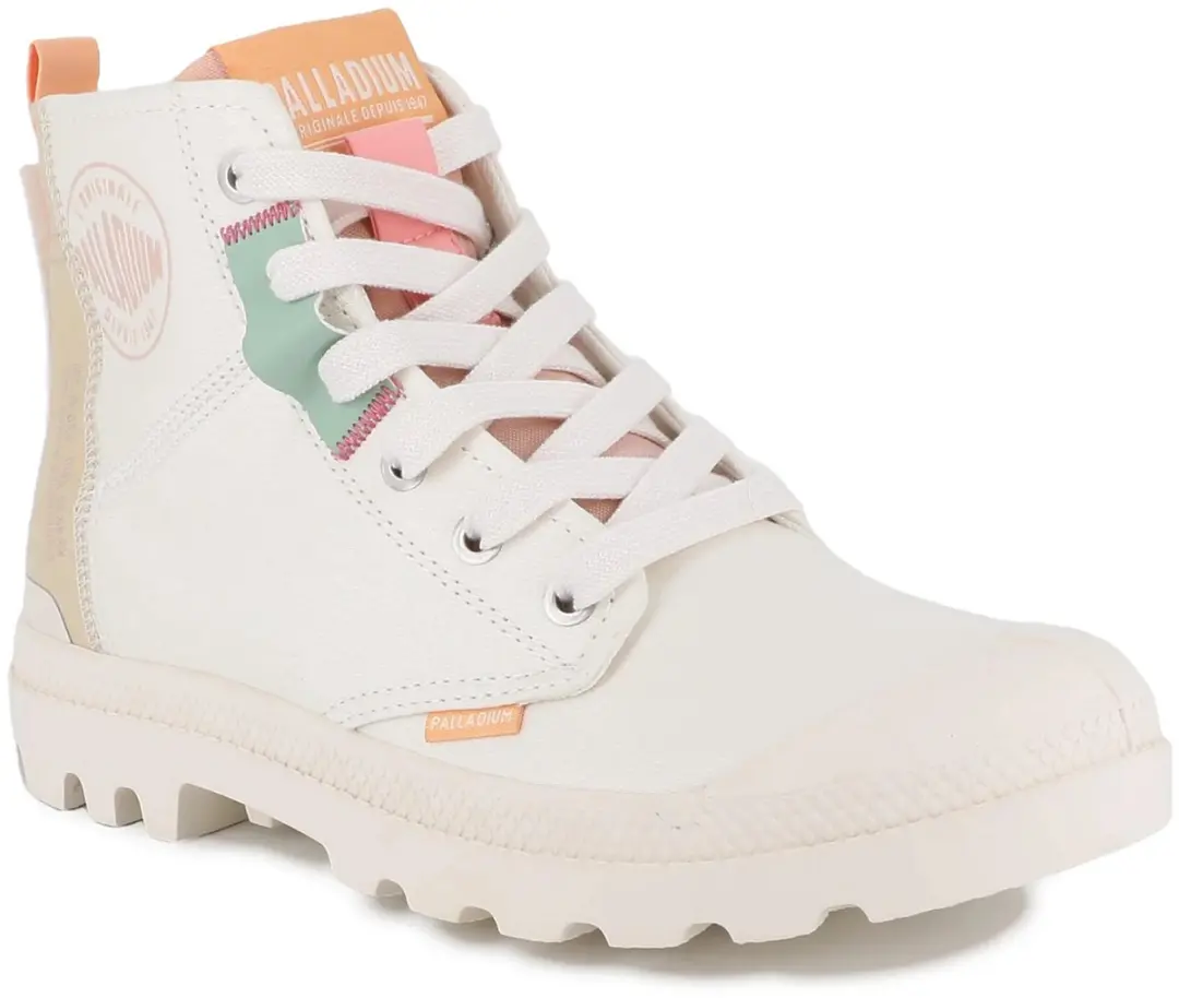 PALLADIUM Pampa Hi Urban Layer dameslaarsjes 94668-161-M wit