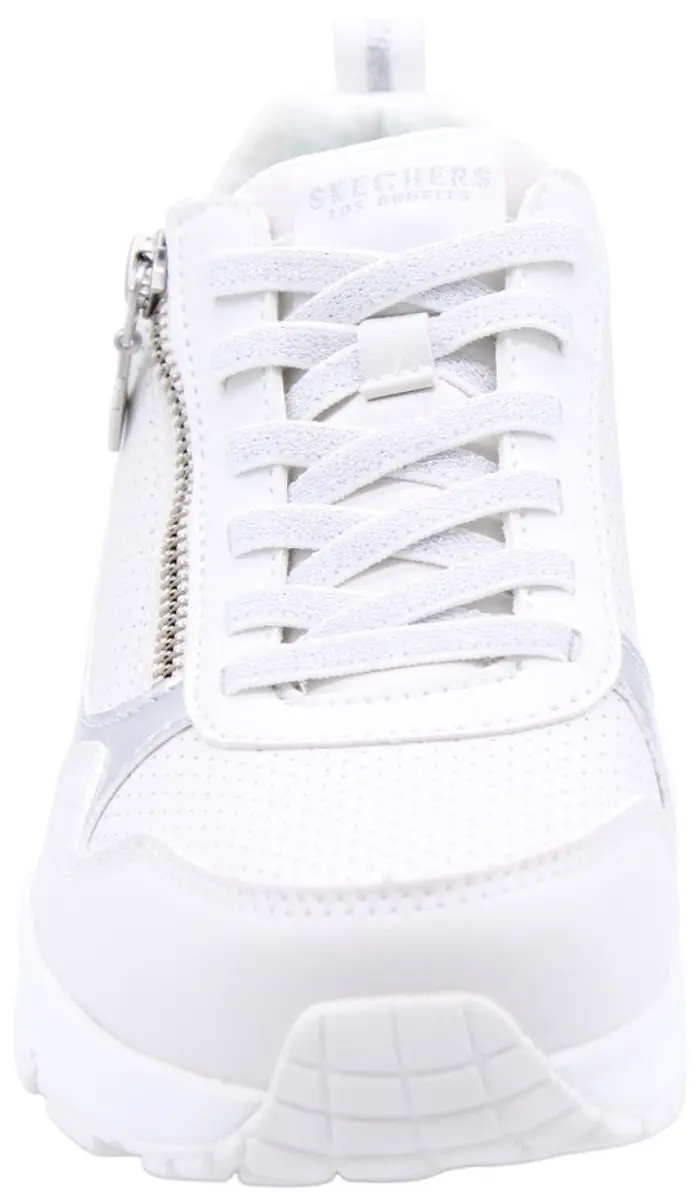 Skechers UNO Metallic Sliders Dames Sneakers - Wit - afbeelding 6 van 6