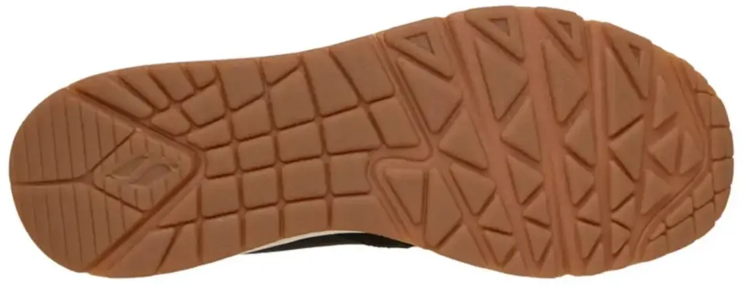 Skechers UNO-VINTAGE AIR Heren Sneakers - Zwart