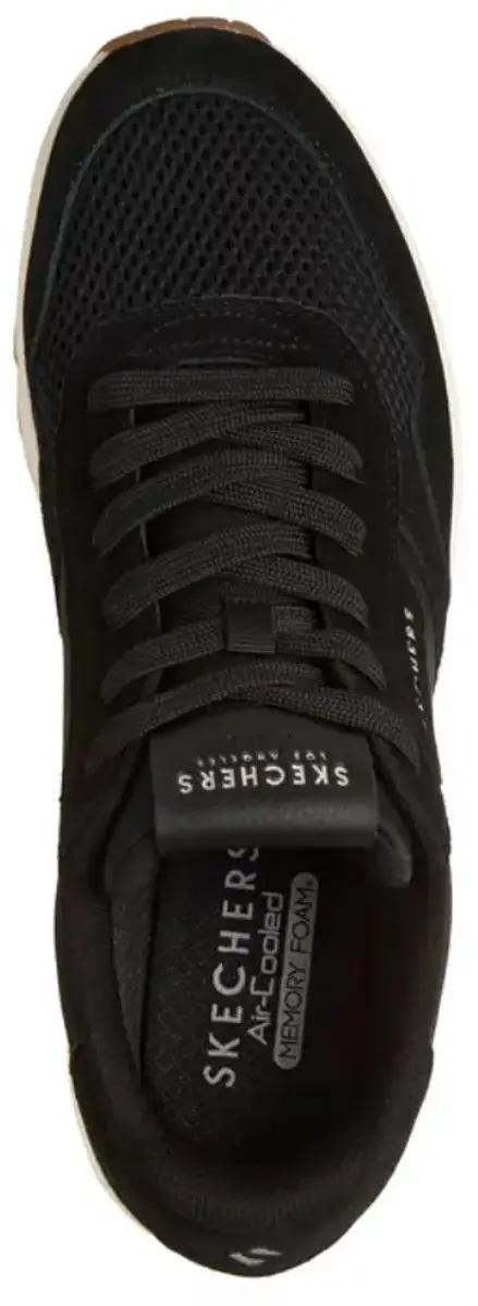Skechers UNO-VINTAGE AIR Heren Sneakers - Zwart