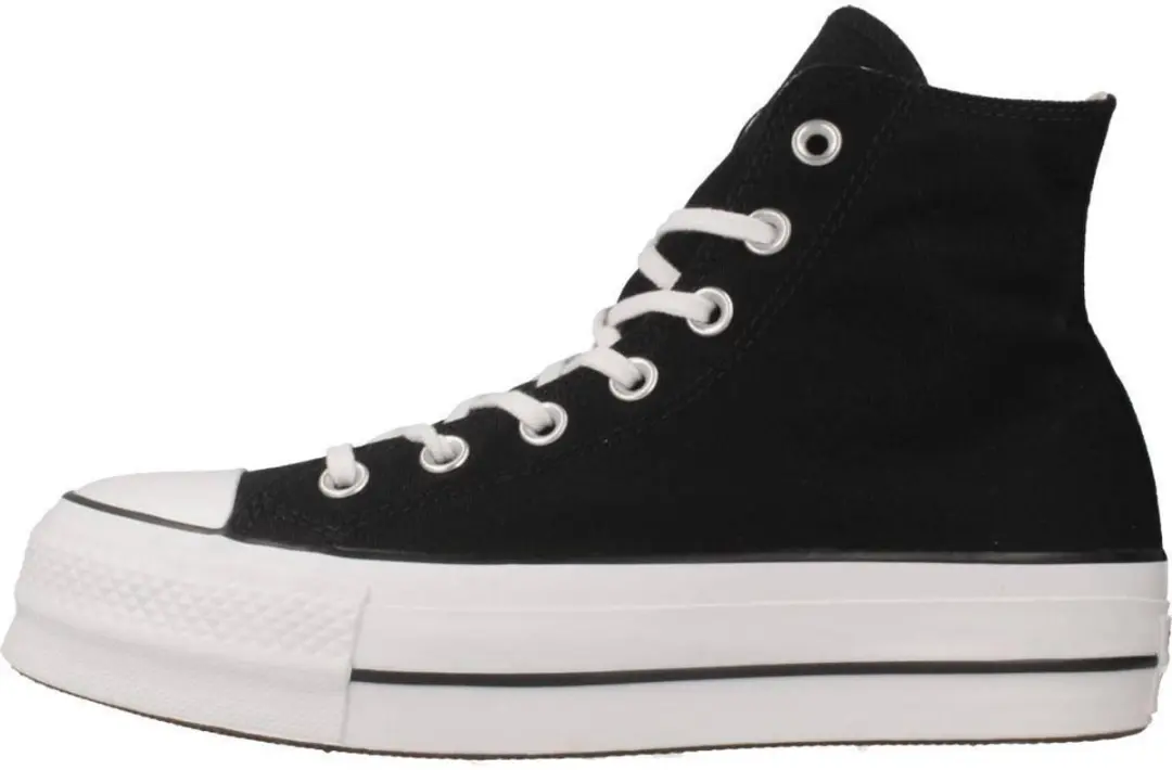 Converse Chuck Taylor All Star Lift Hi Hoge Sneakers - Zwart