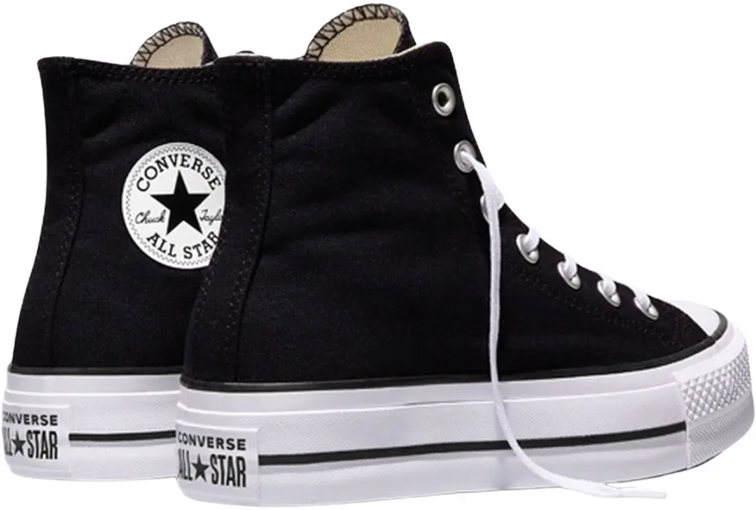 Converse Chuck Taylor All Star Lift Hi Hoge Sneakers - Zwart - afbeelding 6 van 6