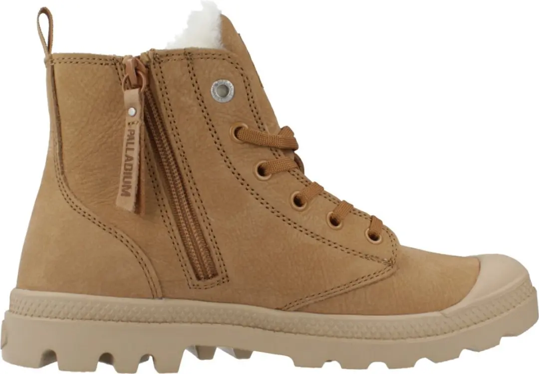 Palladium Pampa Hi Zip WL Wandelschoenen - Dear Brown - afbeelding 4 van 6