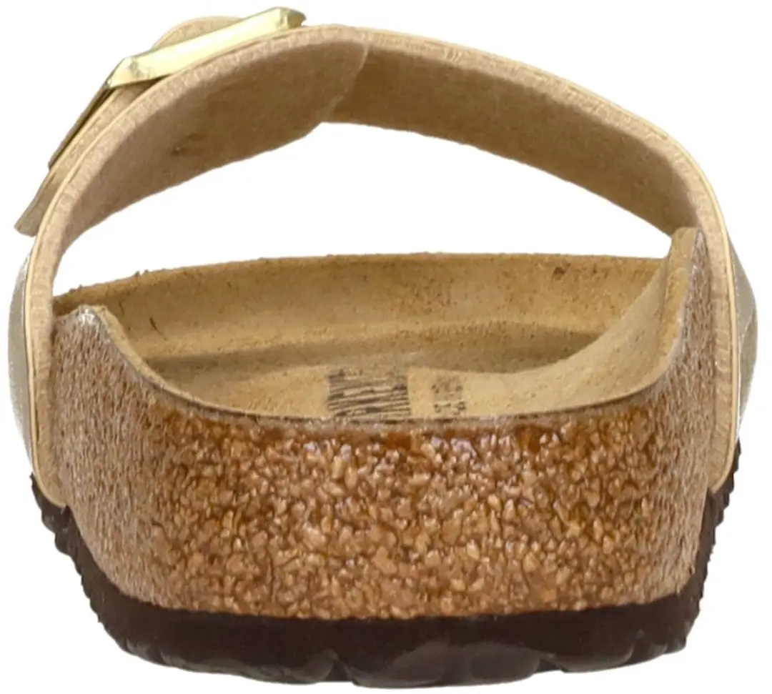 Birkenstock Madrid BS Slippers Dames - 42 - Goud - afbeelding 6 van 6