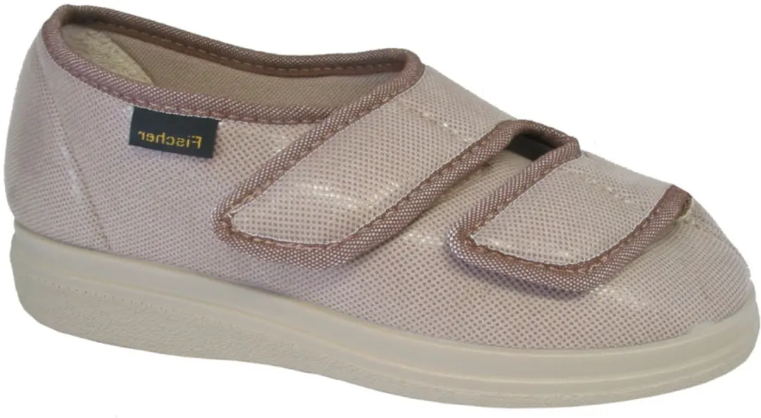 Fischer Dames Verbandpantoffel 13942 - 38 - Zand