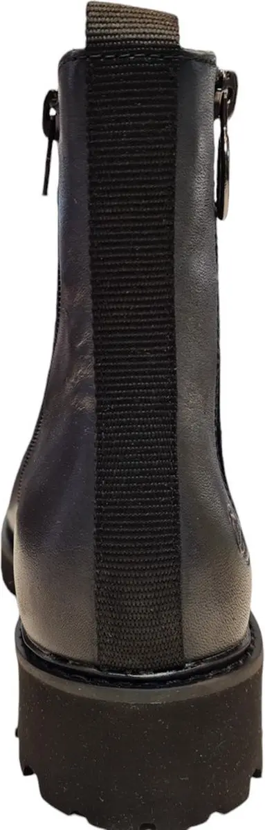 Remonte D8671 14 Dames Veterboots - Blauw 39