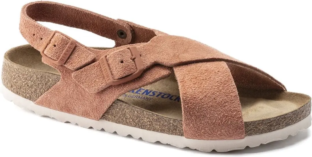Birkenstock Tulum Dames Sandalen Earth Red Narrow-fit