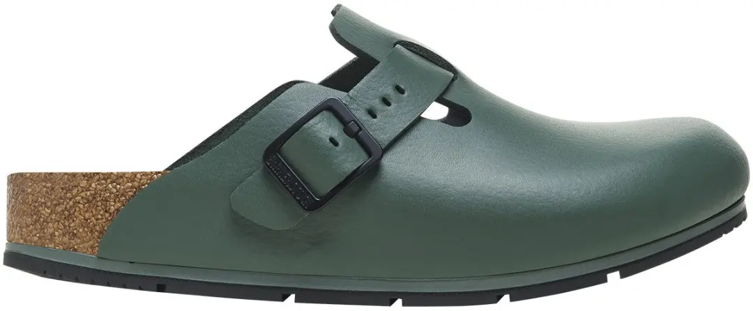 Birkenstock Boston Pro Slides 1026081 - Donkergroen - afbeelding 3 van 6
