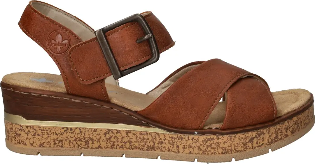 Rieker Sandalen Hak Sandalen Hak