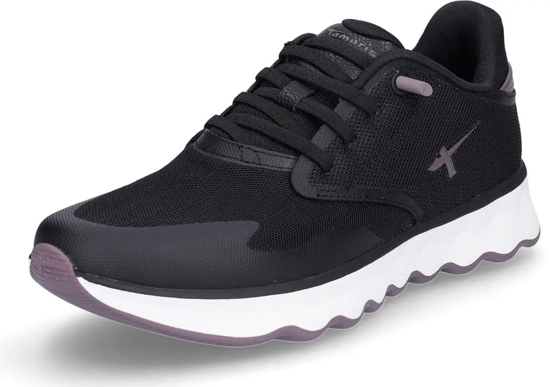 Tamaris NOWANA damestrainers 1-23700-44 098 lage damesschoenen vegan zwart