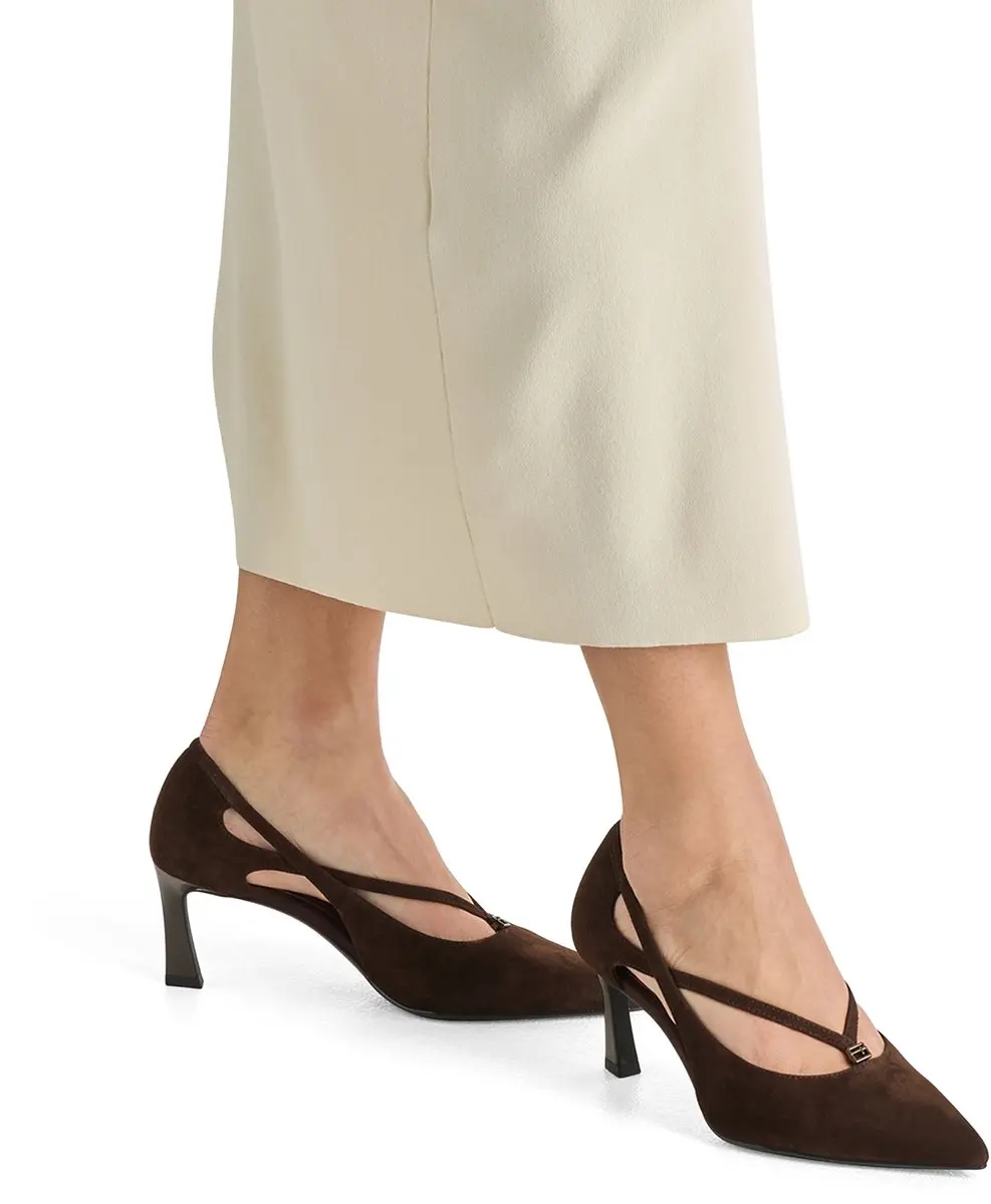 Tamaris Dames Pumps 1-22459-47 - Bruin