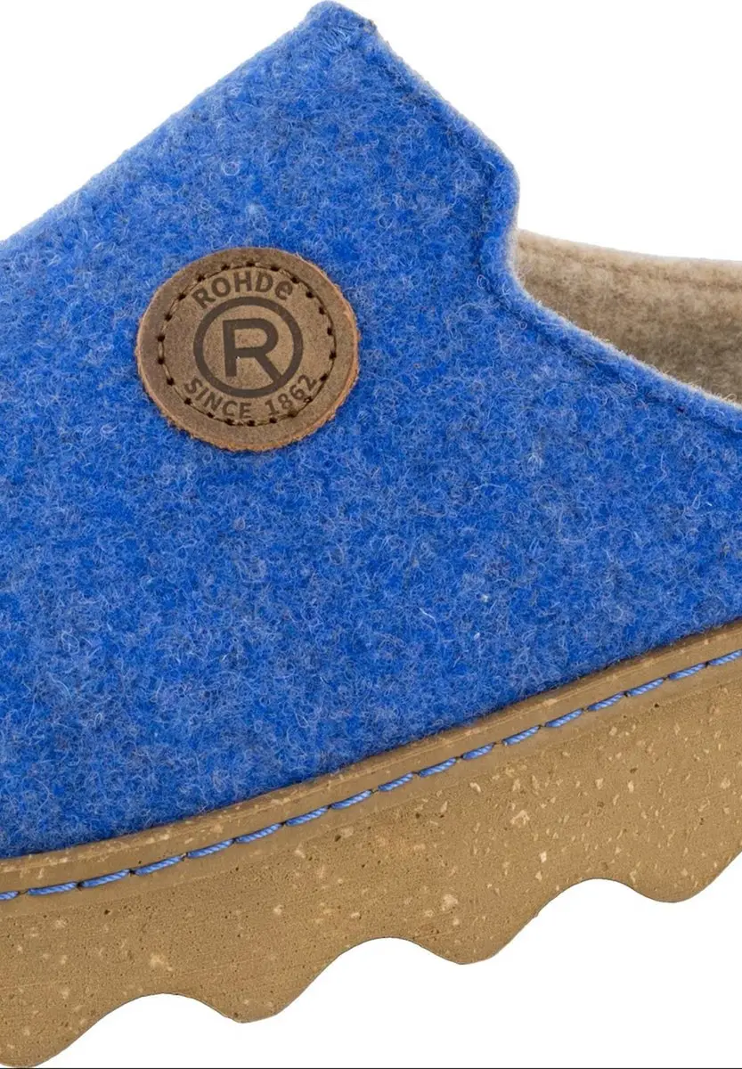 Rohde Foggia-D Klompen Damespantoffels 6122 50 - Blauw