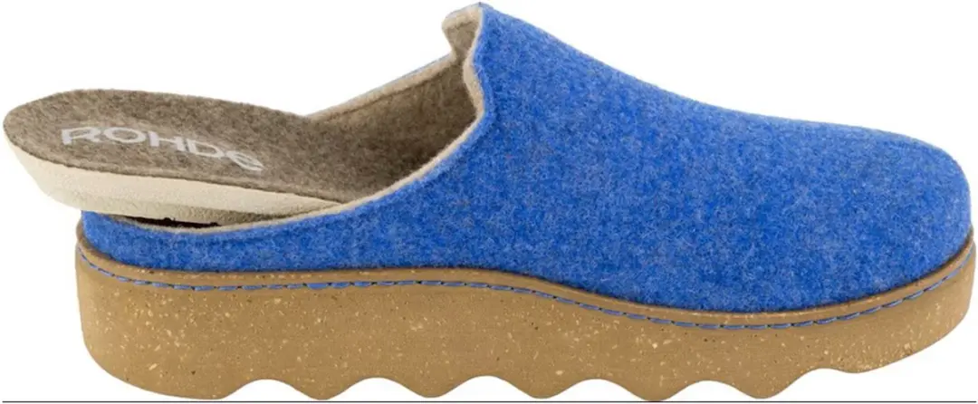 Rohde Foggia-D Klompen Damespantoffels 6122 50 - Blauw