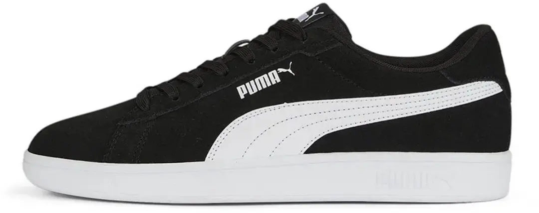 PUMA Smash 3.0 Unisex Sneakers - Puma Black-Puma White - afbeelding 2 van 6