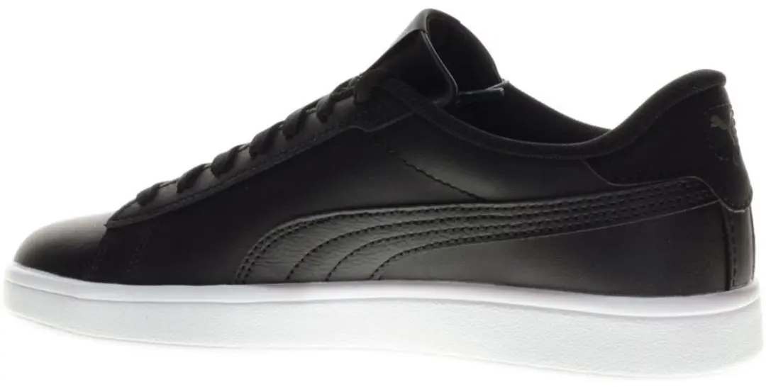 PUMA Low Smash 3.0 390987 Sportschoen - 39 - Zwart/Wit - afbeelding 4 van 6