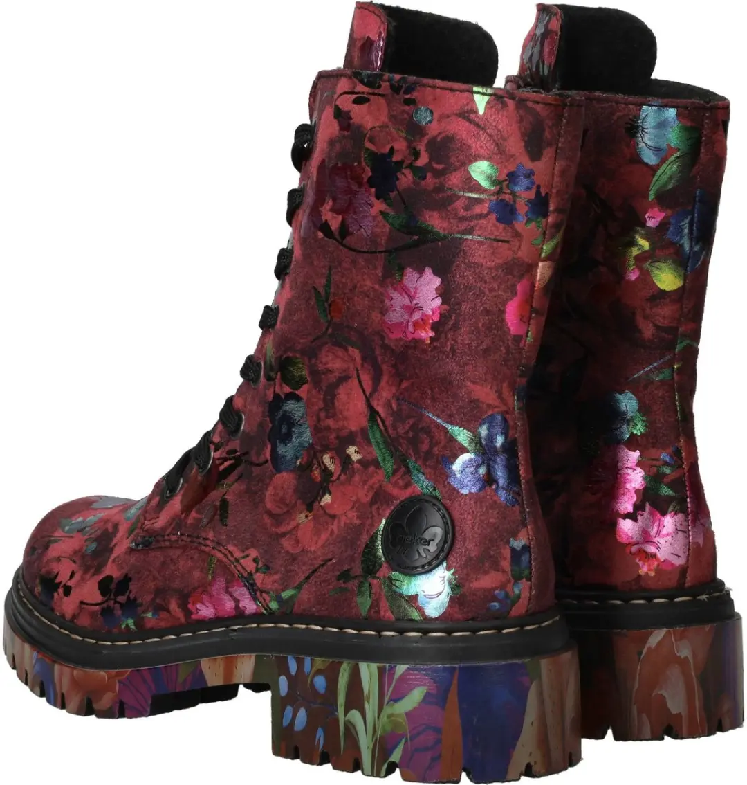 Rieker Dames Biker Boots 72627-92 - Vegan - Bont - 40