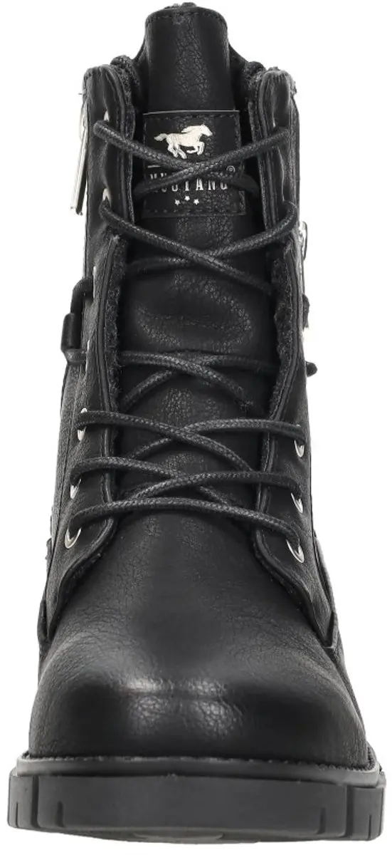 Mustang Veterschoenen Hoog - Zwart 36 - afbeelding 6 van 6