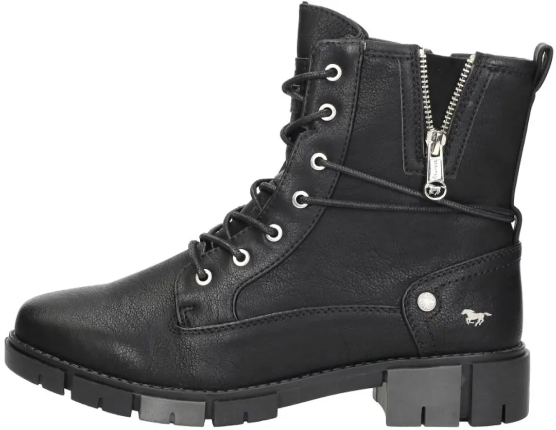 Mustang Veterschoenen Hoog - Zwart 36 - afbeelding 2 van 6