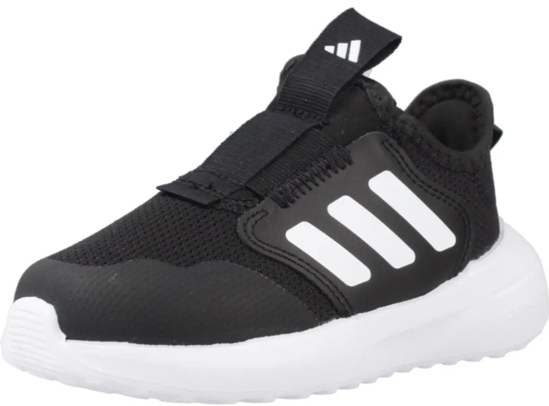 Adidas Tensaur Comfort AC Sneakers Junior 23 - Zwart/Wit - afbeelding 3 van 6