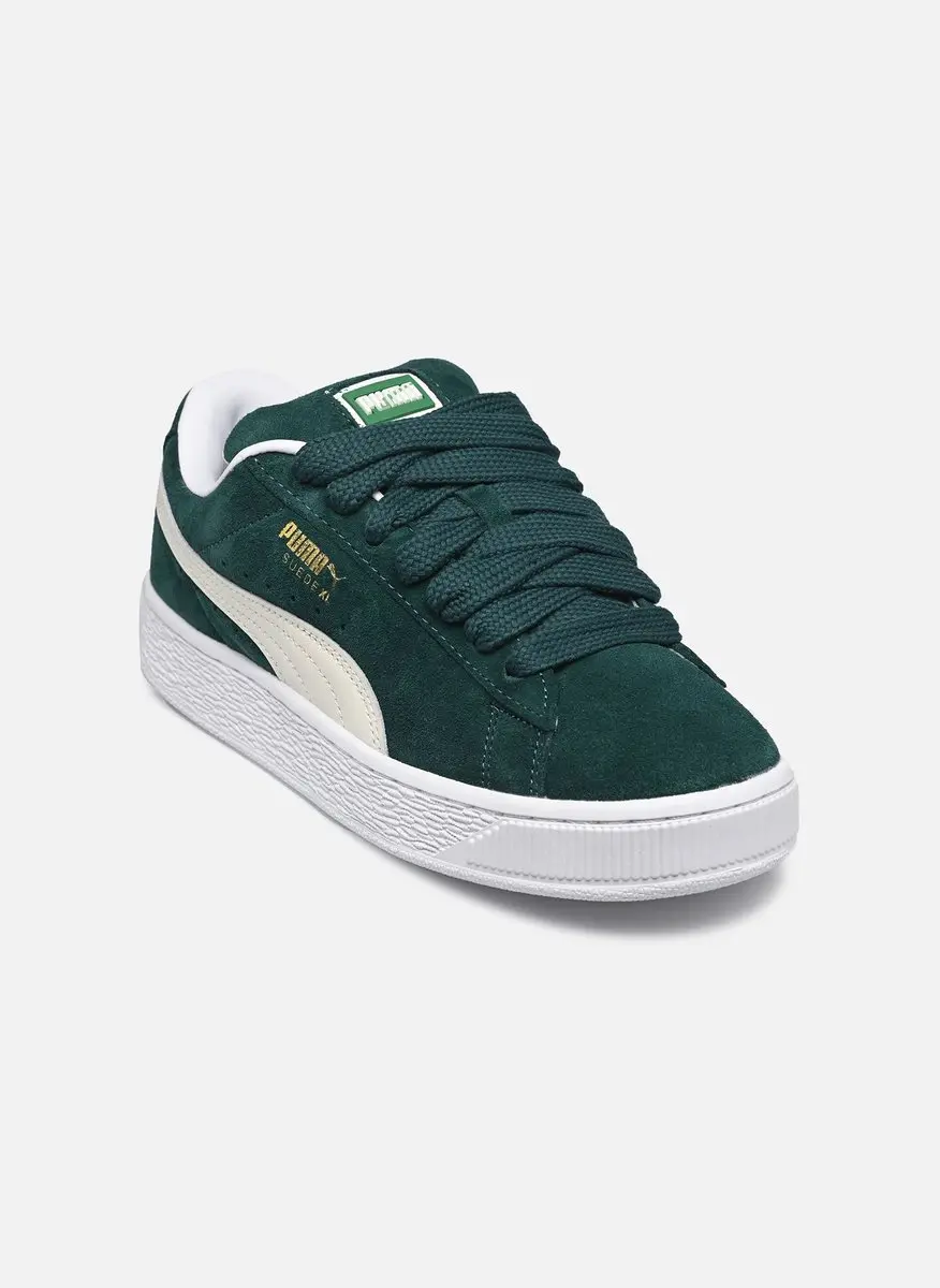 PUMA Suede XL Sneakers - Groen/Wit - afbeelding 4 van 6