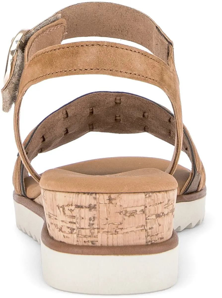 Gabor Damen Sandalette 758 - 39 - Bruin