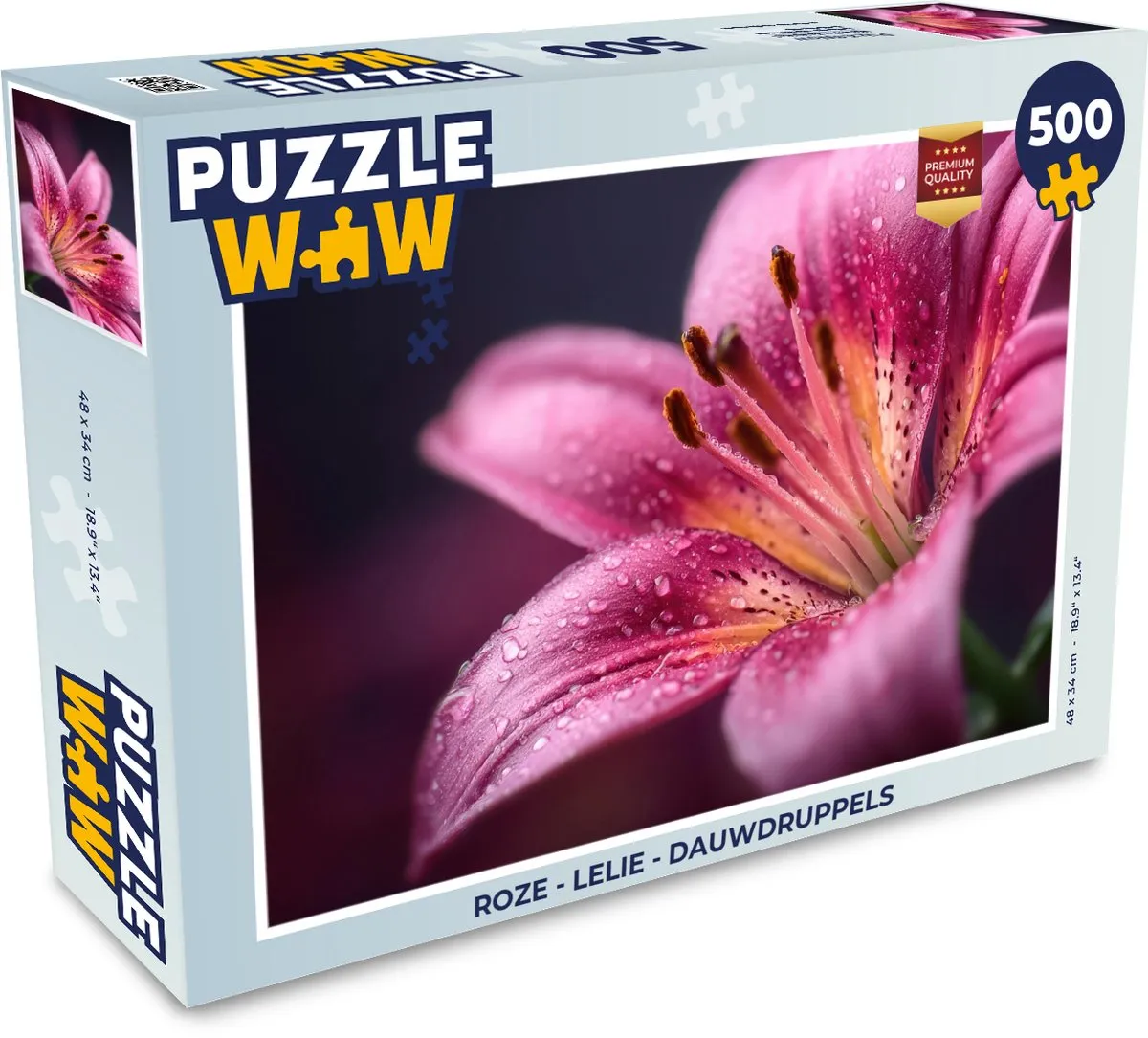PuzzleWow Legpuzzel 500 Stuks
