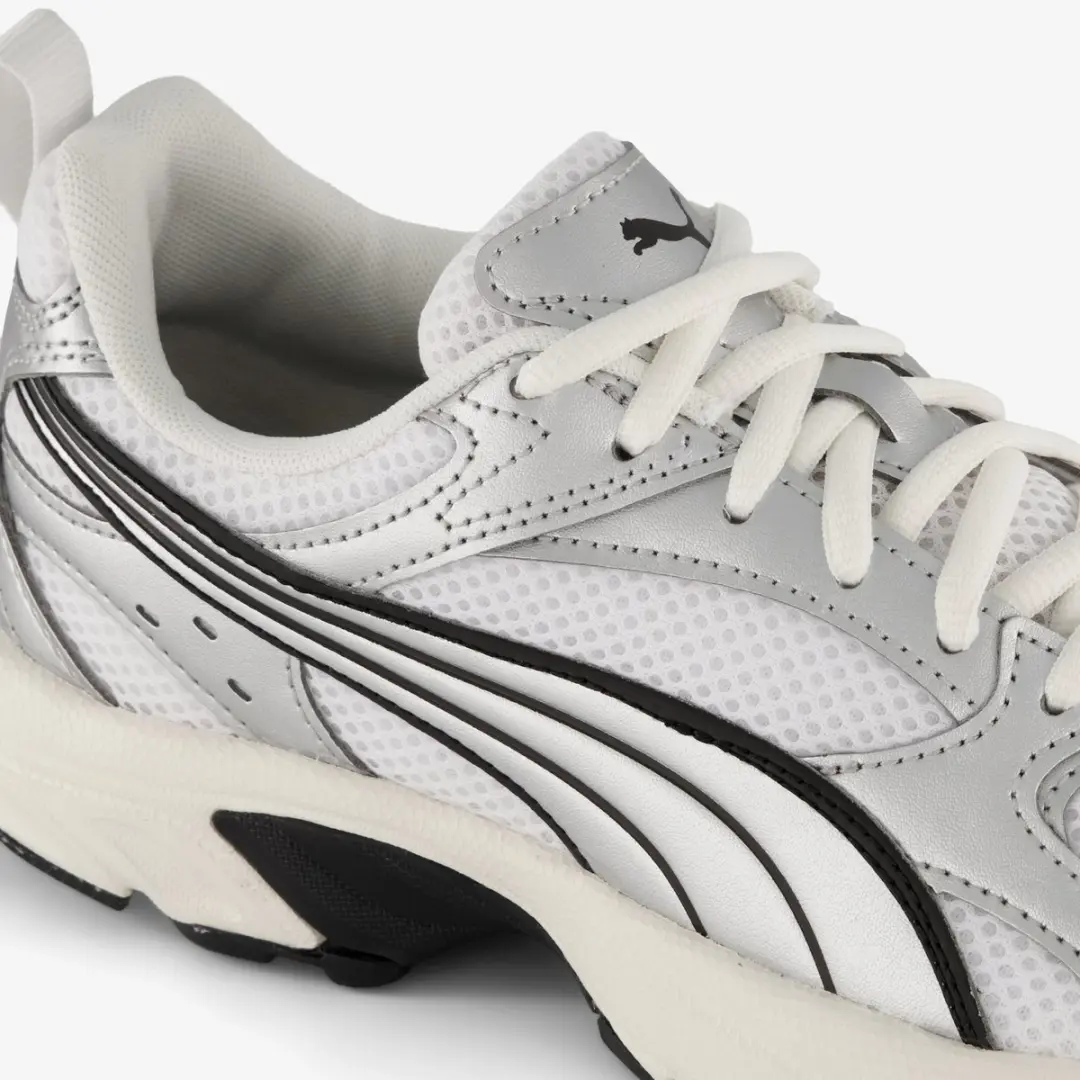 PUMA Milenio Tech Light Dames Sneakers - Zilver - Maat 41 - afbeelding 5 van 6