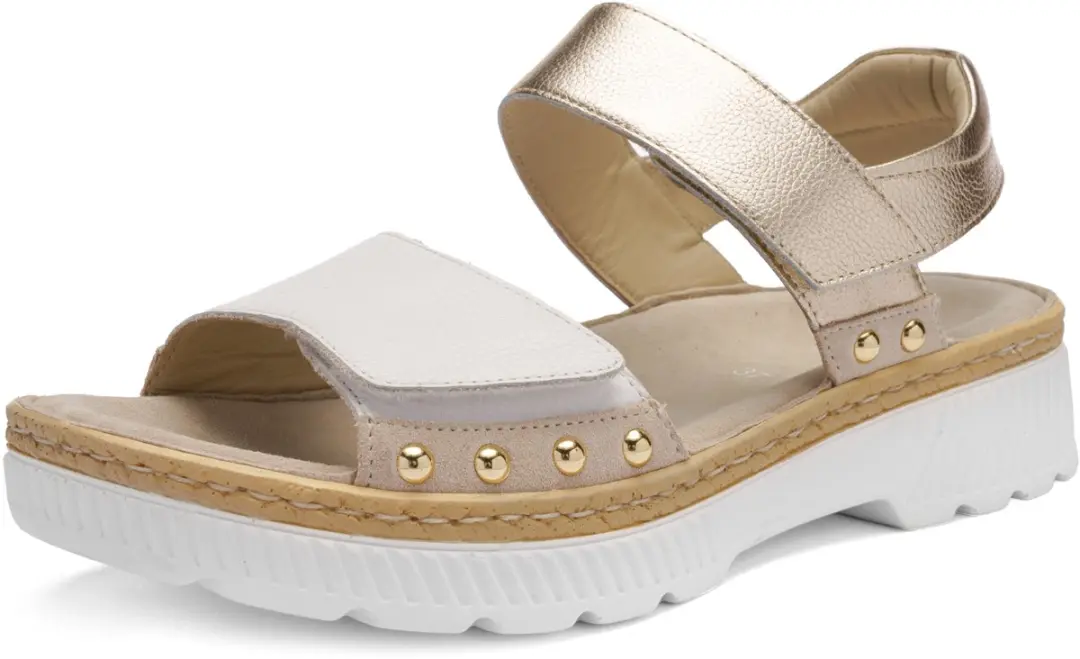 ara Sandaal Capri beige wit