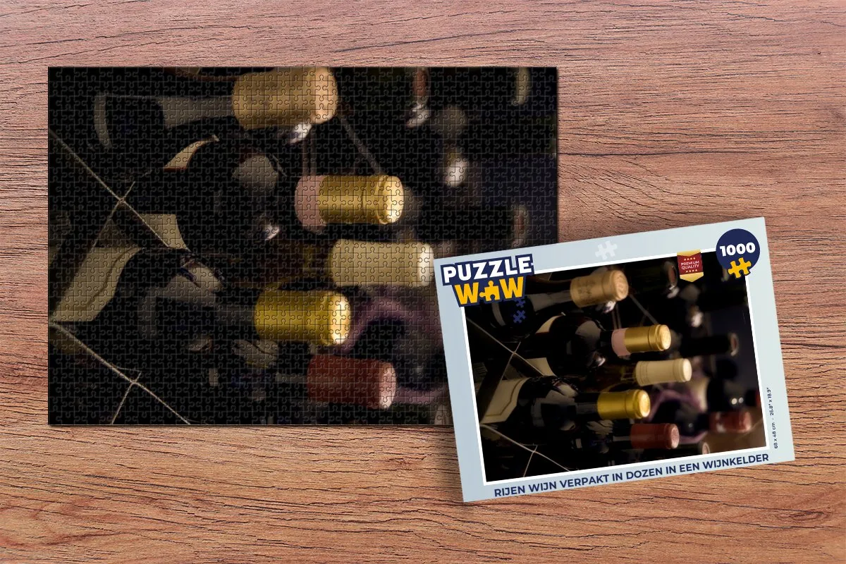 PuzzleWow Legpuzzel 1000 Stuks Multicolor