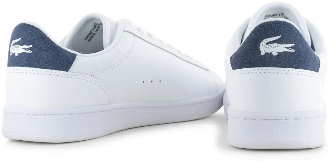 Lacoste Carnaby Set 224 Sneakers - 41 - Wit/Navy - afbeelding 5 van 6
