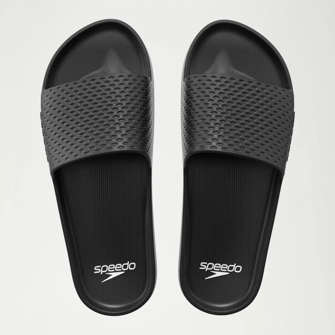 Speedo Heren Badslippers Zwart