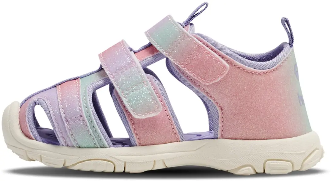 Hummel Sandal Velcro Infant 22 - Multicolor Roze - afbeelding 2 van 6