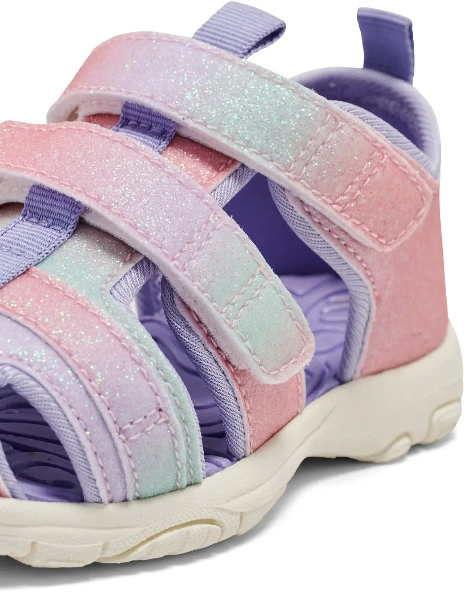 Hummel Sandal Velcro Infant 22 - Multicolor Roze - afbeelding 4 van 6