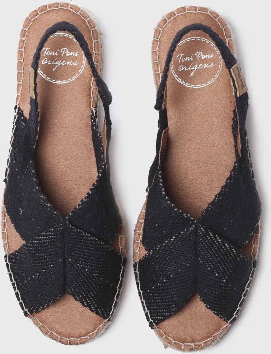 Elvira espadrilles zwart - Dames - Maat 40 - afbeelding 4 van 6